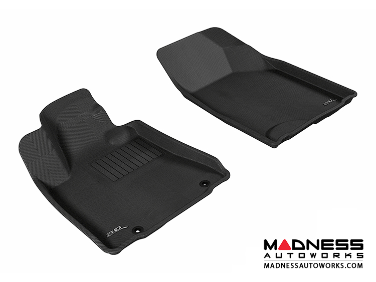Lexus RX350/ RX330 Floor Mats (Set of 2) - Front - Black by 3D MAXpider